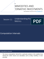 Commodities and Alternative Investments - Session 11 - Slides