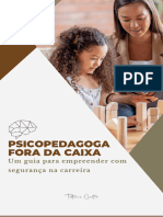 Ebook - Psicopedagoga Fora Da Caixa - Capítulos 1 A 7