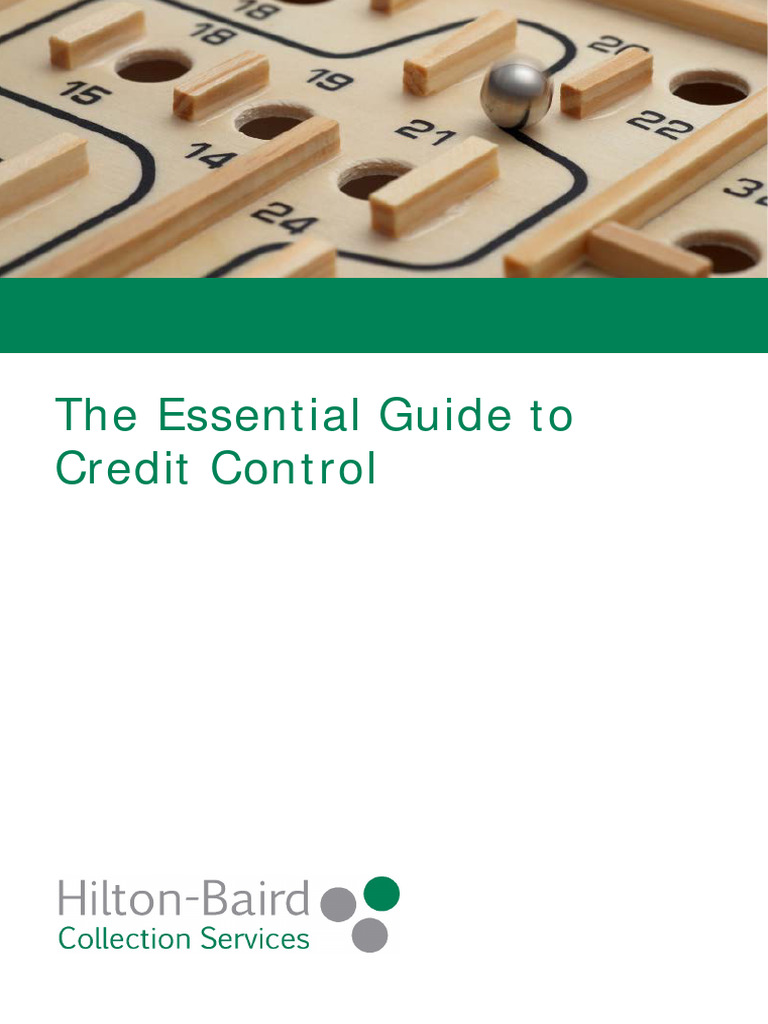 The Essential Guide To Credit Control 2 PDF