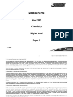 Chemistry Paper 2 TZ1 HL Markscheme