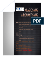 Klasicismus A Romantismus