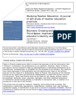 Boundary Crossing and Working in The Third Space Implications For