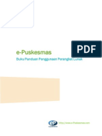 Buku Pedoman E-Puskesmas