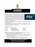 2022 Publicacion Aviso Aseo Domiciliario