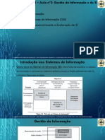 Aula Nº3 Gestão de Informação e de SI - Planeamento de Sistemas de Informação