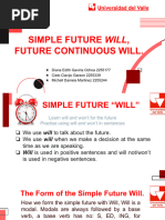 Future Simple Will and Future Continuous Will