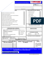 Forma PE-SASHE-02-02 Rev 00 en CIRCUITOS ELECTRICOS