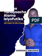 Maisha Yanayoacha Alama Isiyofutika Ebook - Adriano Mkonda