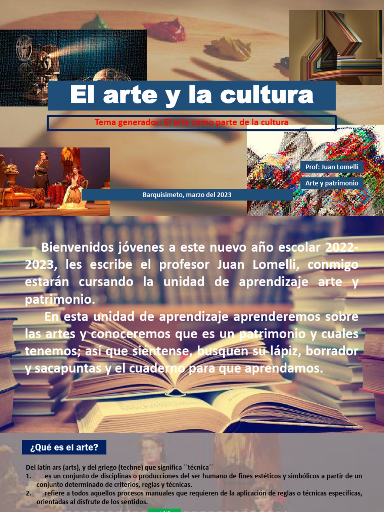 El Arte y La Cultura | PDF | Estética | Los símbolos