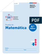Prueba Matematica Cierre 2023 6 Basico