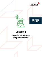0051 - Lesson 01. How The US Attracts Migrant Workers