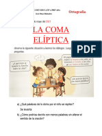 La Coma Elíptica: Ortografía