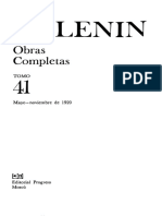 XLI - Mayo-Noviembre de 1920 (La Enfermedad Infantil Del Izquierdismo en El Comunismo)