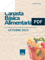 Canasta Básica Alimentaria Rosario - Octubre 2023