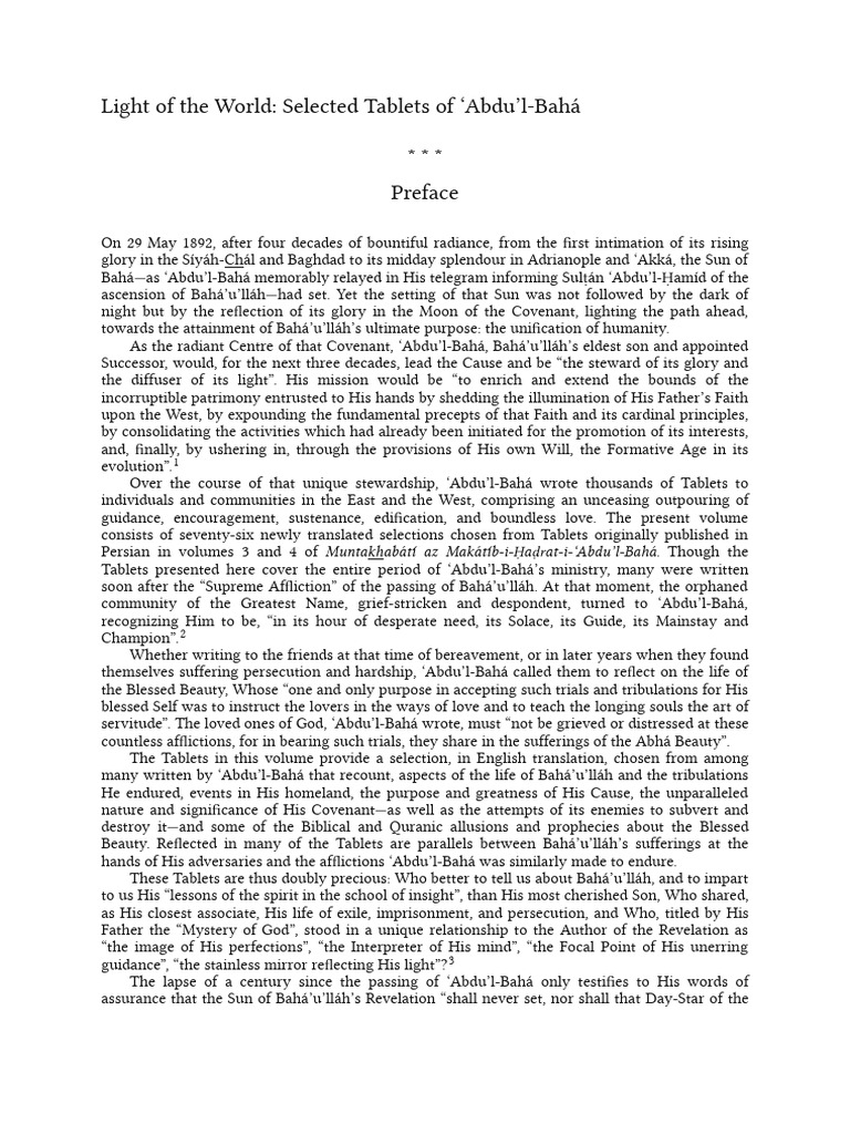 Light of The World | PDF | Religious Belief And Doctrine
