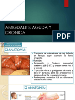 Amigdalitis Aguda y Cronica