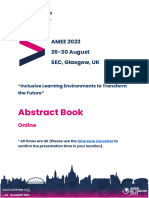 AMEE 2023 - Online Abstract Book