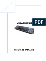 Mesa Controladora DMX 512 - 230720 - 125934