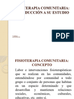 Fisioterapia Comunitaria