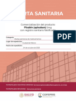 Alerta Sanitaria Pixabin 24102023