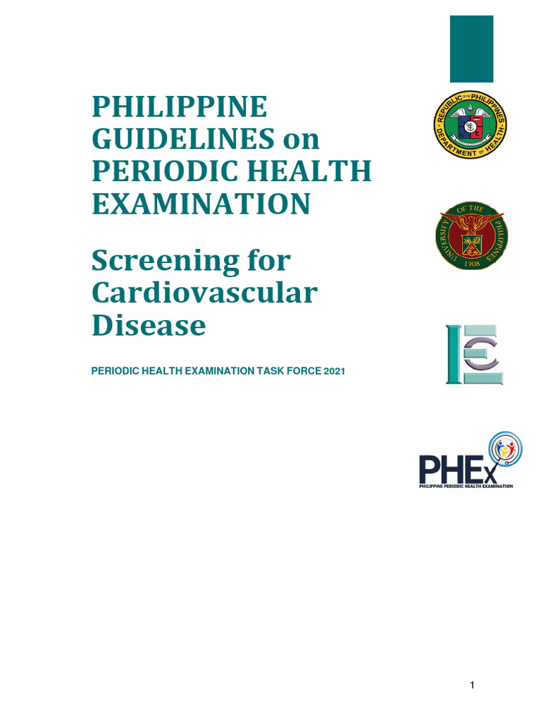 Periodic Health Examination Guidelines