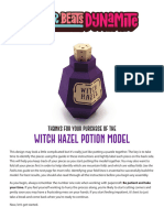 Instructions Potion WitchHazel