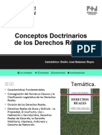 Conceptos Doctrinarios de Los Derechos Reales