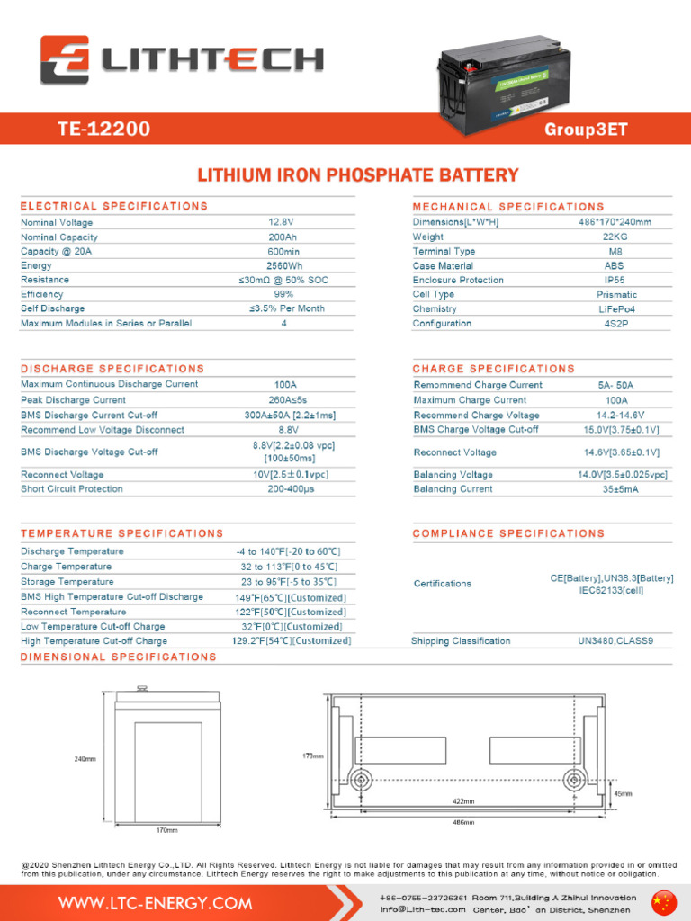 lithtech-te12200-pdf