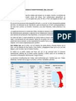 Ficha Informativa - Provincia Constitucional Del Callao
