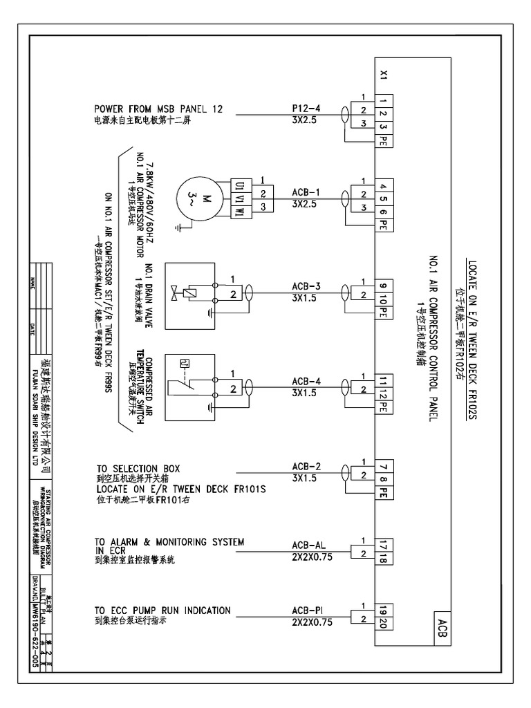 Starting Air Compressor | PDF