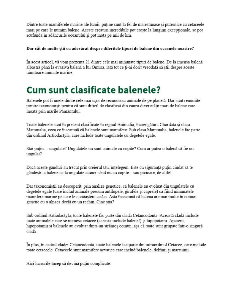 BALENE | PDF