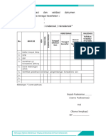 Formulir Kredensial