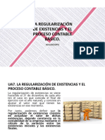 Ua7. La Regularización de Existencias y El Proceso Contable Básico