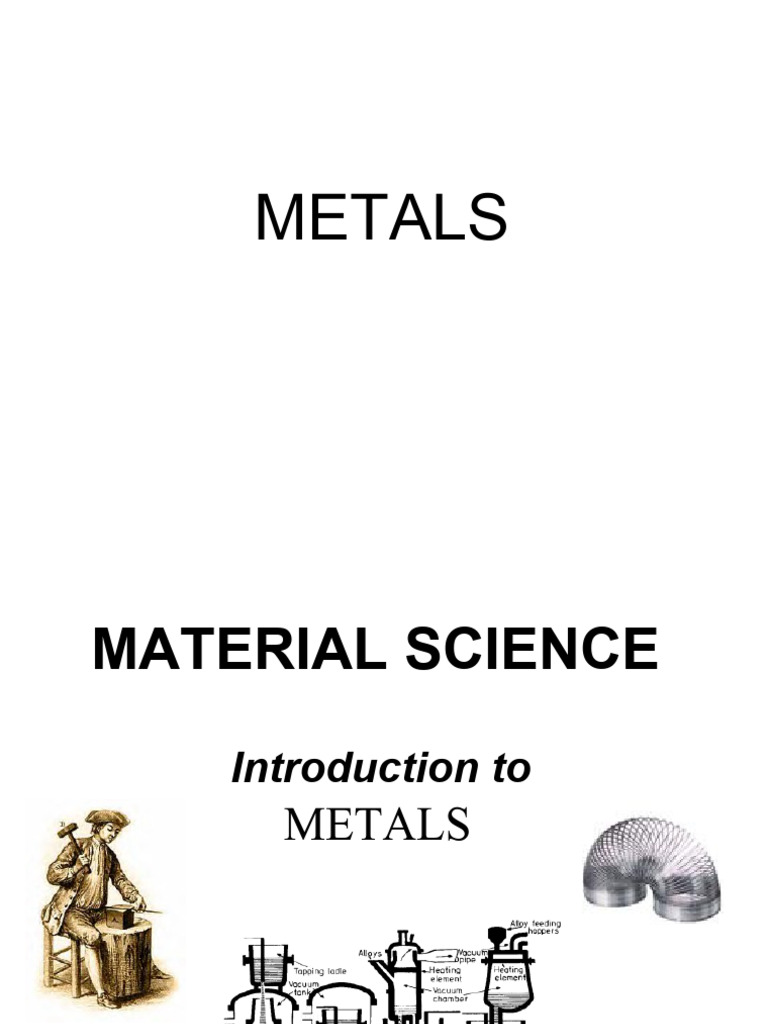 Properties and Applications of Metals | PDF | Metals | Iron