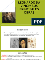 Da Vinci y Sus Principales Obras