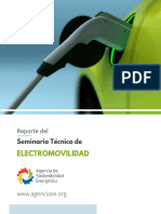 Reporte Del Seminario Tecnico de Electromovilidad AgenciaSE