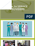 SLIDE 1 - H10 (Health Service Providers)