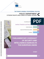 68159846 Parliamentary Oversight of Security and Intelligence Agencies in the European Union