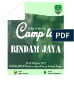 Jurnal Camping Rindam Jaya