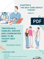 Chap 8 The Self Care Deficit Theory Group 2