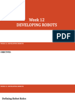 Introduction To Artificial Intelligence Week 12