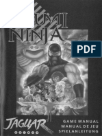 Kasumi Ninja - 1994 - Atari Manual