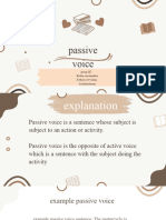 Passive Voice: Group III: - Raden Rayshandira - Fathiya Awwalina - Syaifurrahman