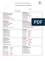 Ejercicios de Analogias