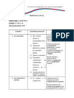 QUÍMICA - Segundo Año A, B, C, D - Anahí Bravo