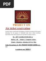 Air Ticket Reservation CS IP