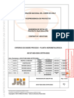 4501871689-03000-CRTPR-00002 Criterios de Diseño Proceso - Planta Hidrometalúrgica