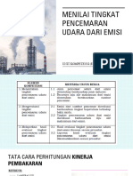 Menilai Tingkat Pencemaran Udara Dari Emisi Materi PPPU Dan POIPPU