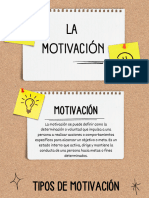 La Motivación