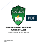 Juan Sumulong Memorial Junior College: D. Espiritu ST., Barangay San Isidro, Taytay, Rizal